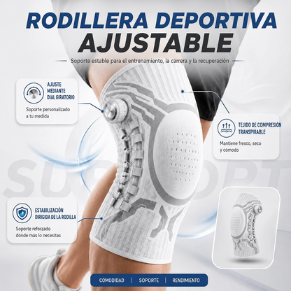 Rodillera Ajustable de Compresión