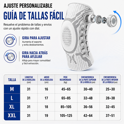 Rodillera Ajustable de Compresión